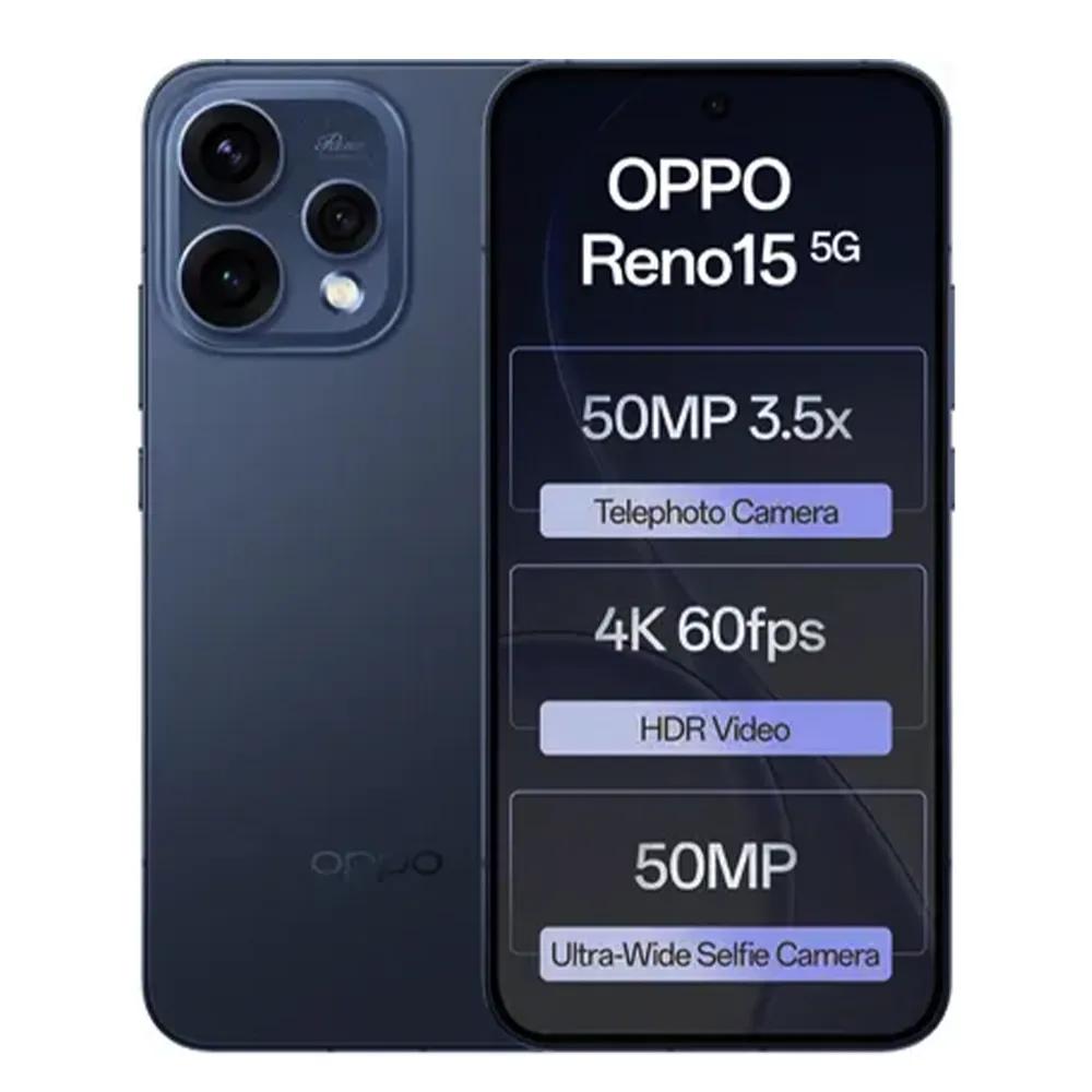Oppo Reno15 5G (12 GB RAM, 256 GB ROM, Twilight Blue)